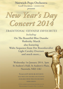 New Year's Day 2014 Viennese Concert - Norwich Pops Orchestra