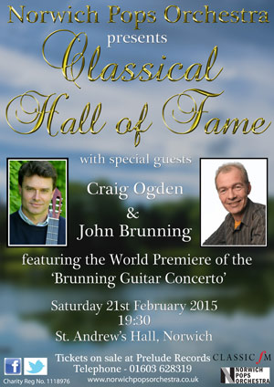 Classical Hall of Fame - Saturday 21st February 2015