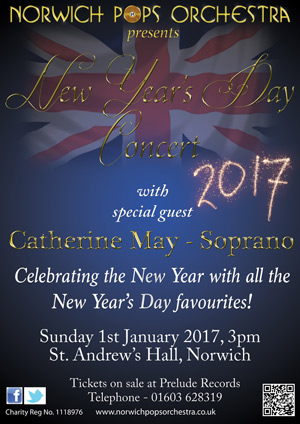 New Year's Day Concert 2017, featuring Catherine May